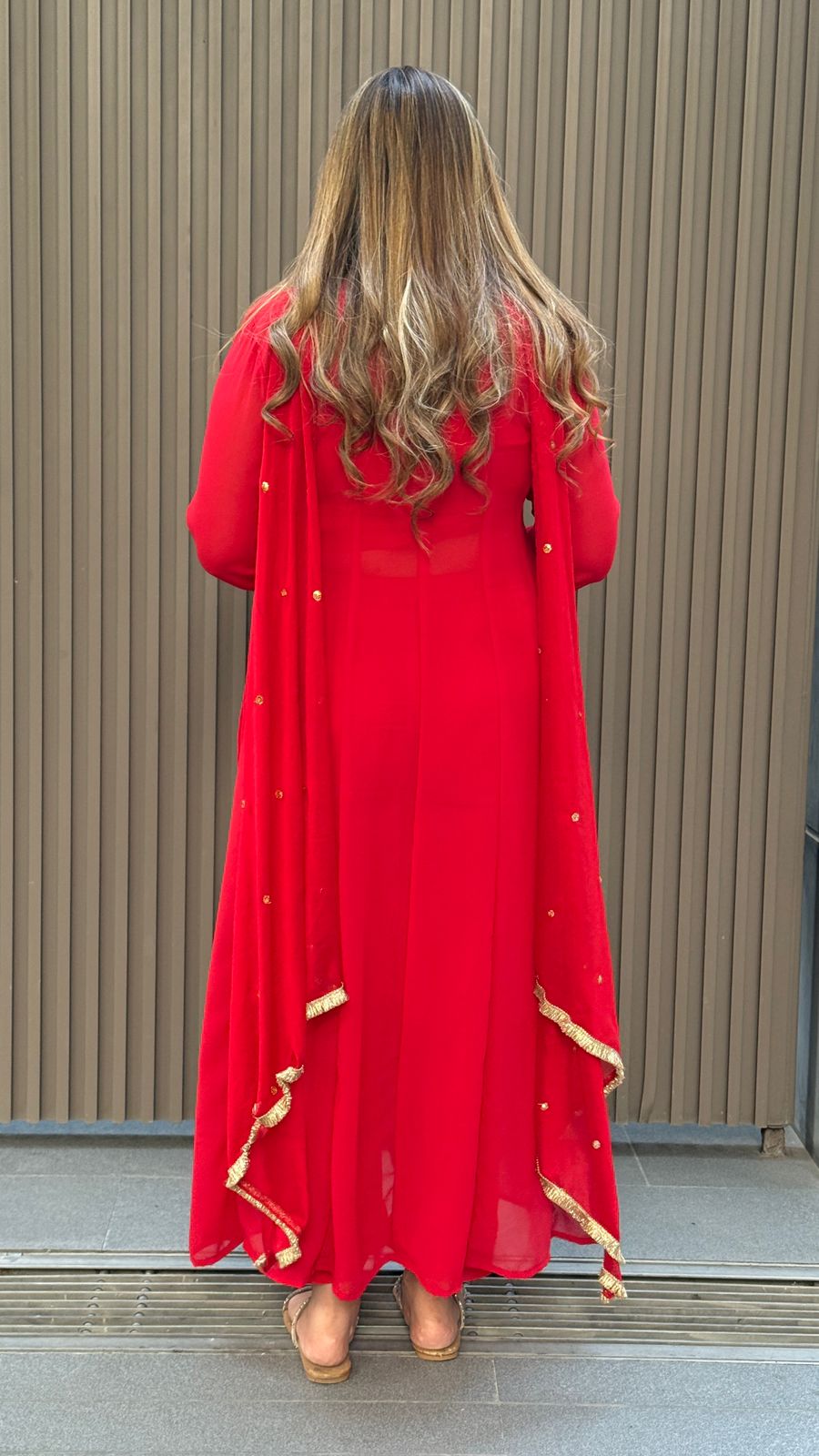 Alvira Suit Set- Red